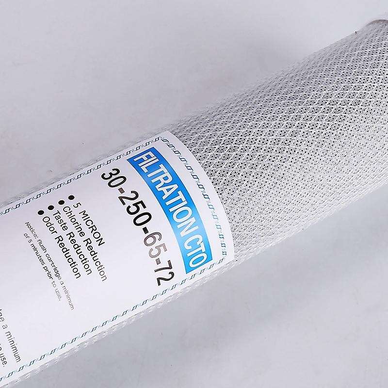 3pcs Water Filter Activated Carbon Filter 10 Inch Replacement Purifier Cto Block Carbon Filter