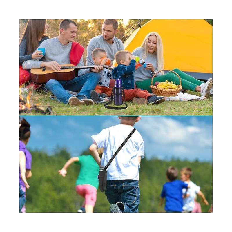 3pcs Water Bottle Holder,portable Bottle Bag Water Bottle Carrier Bag with Adjustable Shoulder Stra