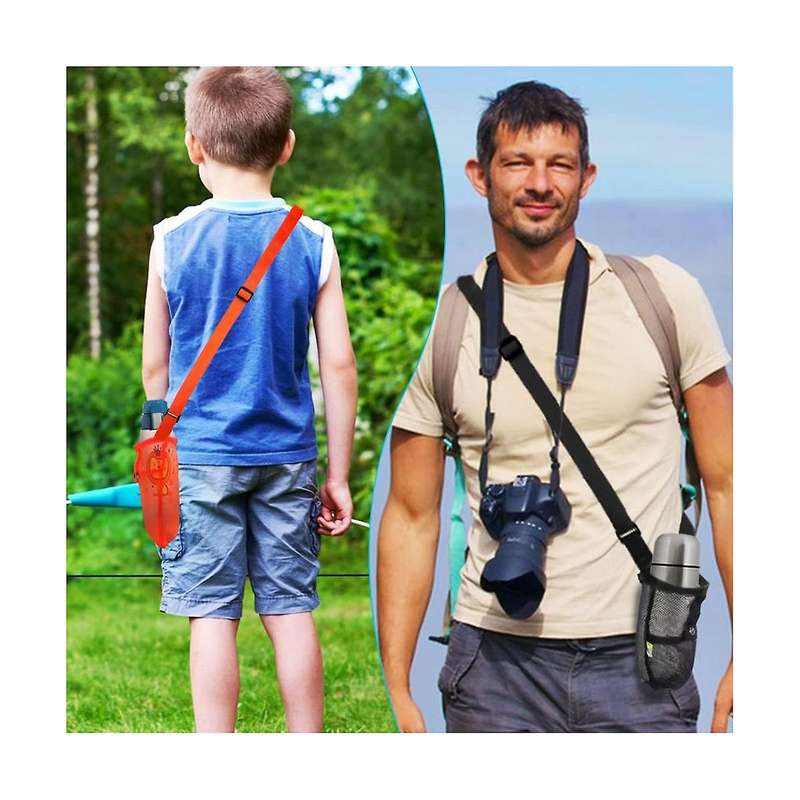 3Pcs Water Bottle Holder,Portable Bottle Bag Water Bottle Carrier Bag with Adjustable Shoulder Strap