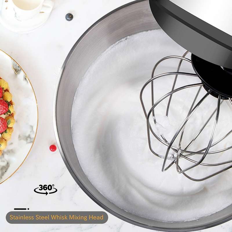 3pcs Whisk Replacement Attachment for Tilt-head Stand Mixer, K45ww Wire Whip Beater for Egg Heavy C