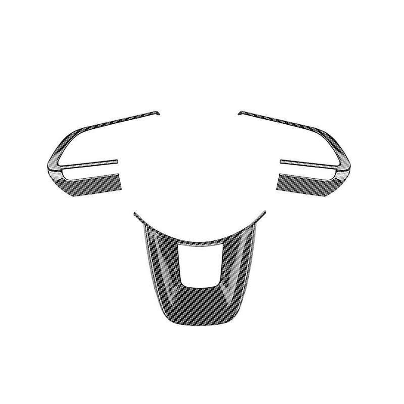 3Pcs/Set Carbon Fiber Car Steering Wheel Decoration Cover Trim Sticker for Raize 200 Series 210A 202