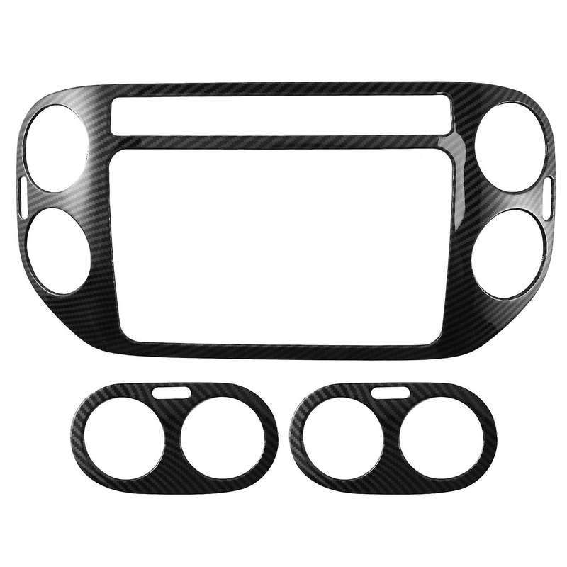 3Pcs/Set Car Dashboard Cover Frame Car Trim Interior for 2010-2018 Car Accessories