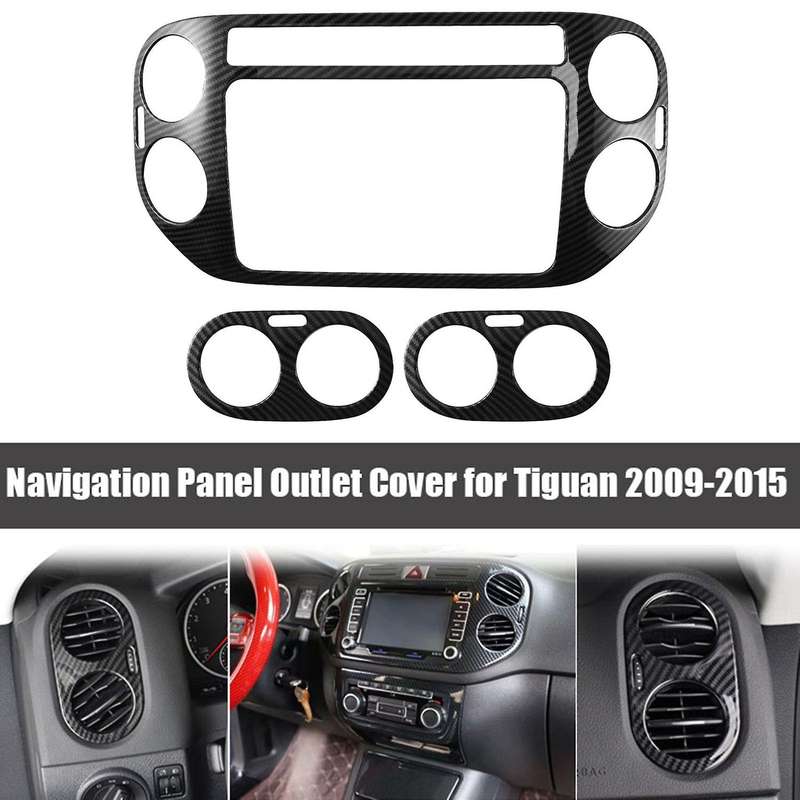 3Pcs/Set Car Dashboard Cover Frame Car Trim Interior for 2010-2018 Car Accessories