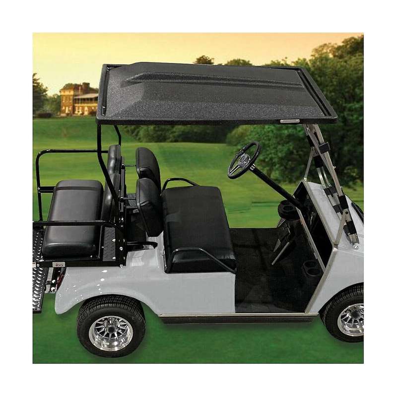 3pcs/set Golf Club Car Pre-2000 82-00 Golf Cart Front Heavy Duty Vinyl Replacement Cover Set-black