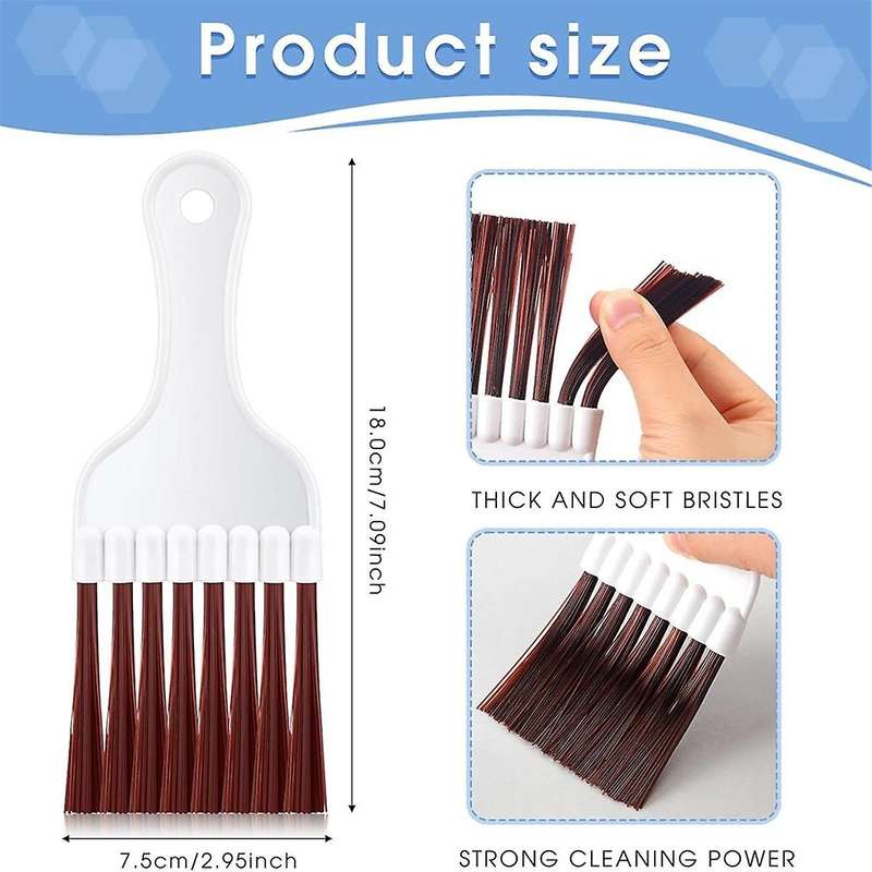 3-Piece Set of Air Conditioner Condenser Cleaning Brush, Air Conditioner Fin Cleaner, Refrigerator C