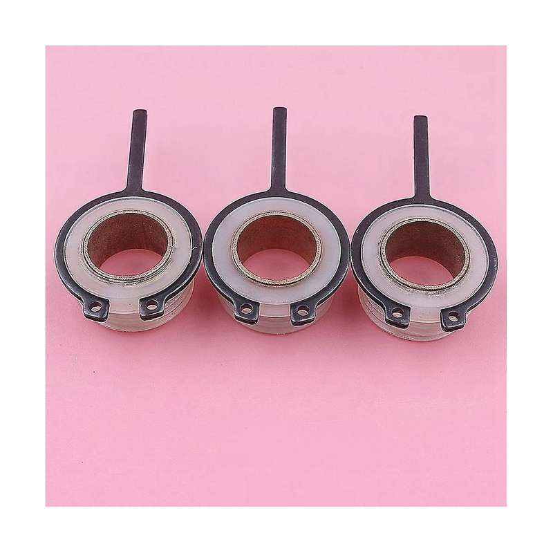 3-Piece Oil Pump Worm Wheel Worm Oil Pump Worm Turbine Gasoline Saw Gear Oil Pump Gear is Suitable f