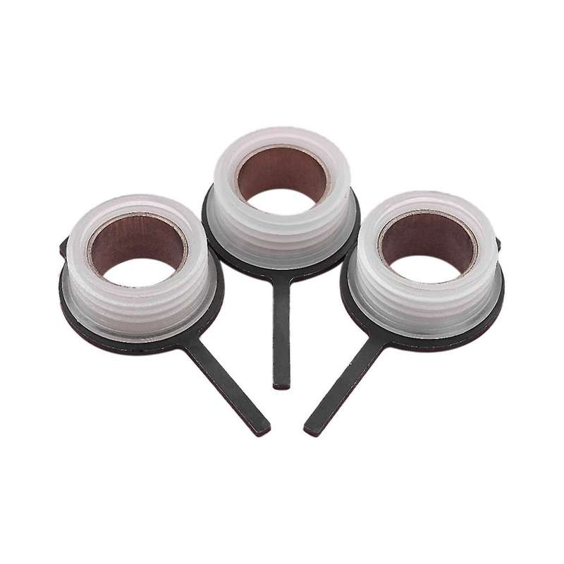 3-Piece Oil Pump Worm Wheel Worm Oil Pump Worm Turbine Gasoline Saw Gear Oil Pump Gear is Suitable f