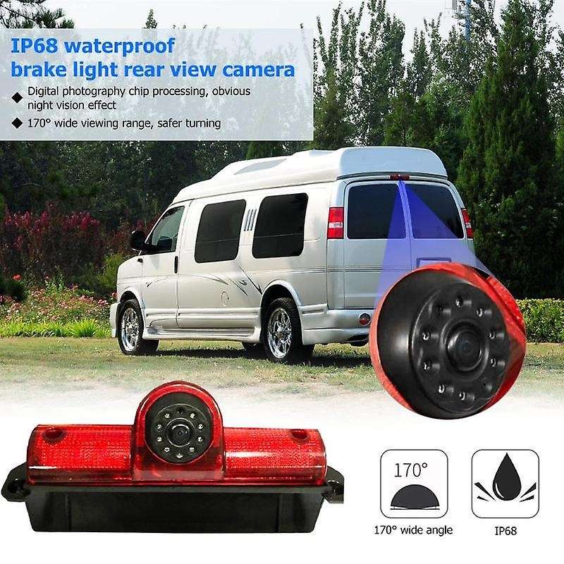 3Rd Brake Light Rear View Camera Reversing Backup Camera for Express IP68 Waterproof Vehicle Camera