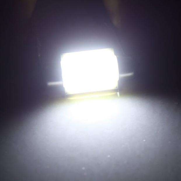 3W COB LED Car Interior Ceiling Light lamp Bulb 36mm White DC12V