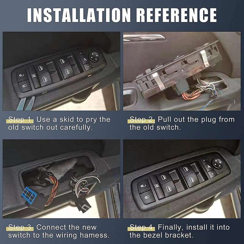 3X for Door Window Switch Window Lifter Switch 93575-1H000 369510-1000