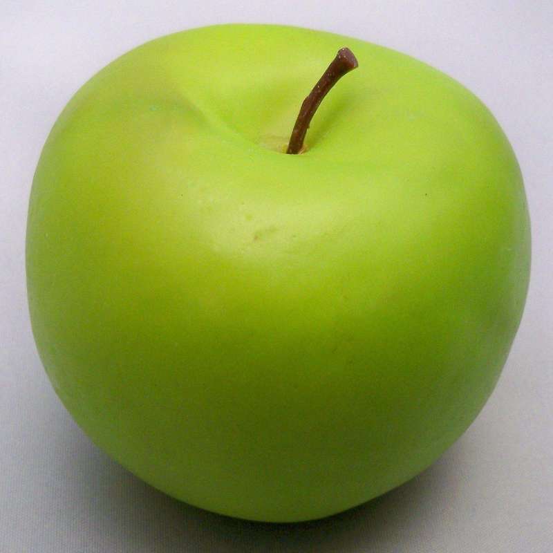 4 Artificial Green Apples-fruit