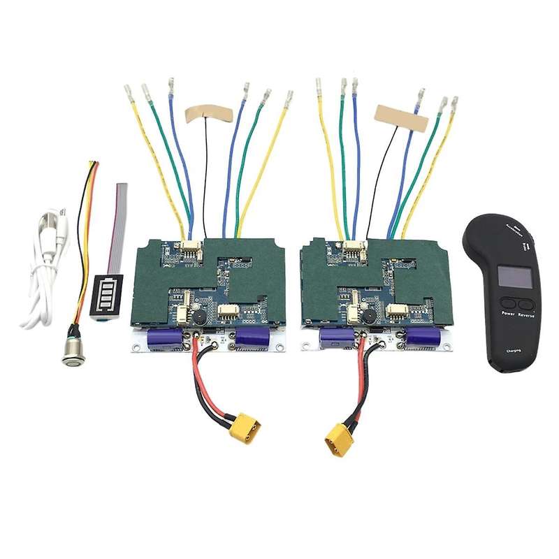 4- 4-wheel Drive Esc for Electric Skateboard Four-wheel Scooter Motor with 2.4hhz Lcd Screen Control