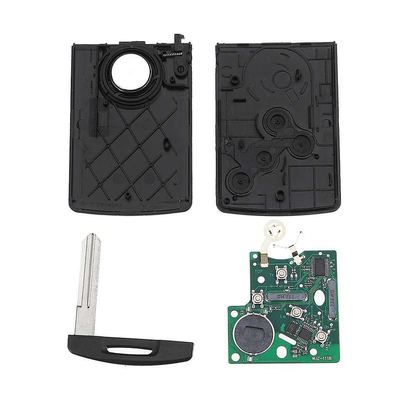 4 Button Smart Card Car Key 433mhz Pcf7952 Chip Remote Key for 3 2009 - 2014