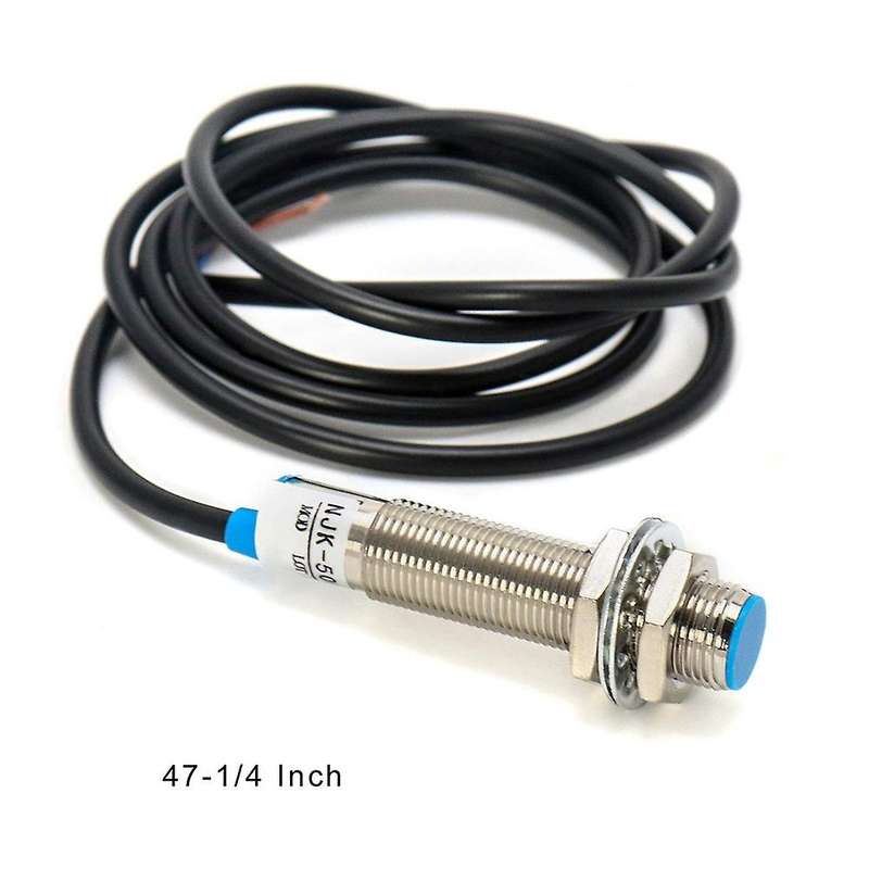 4 Digital LED Display Tachometer RPM Speed Meter High Precision Tachometer with Hall Proximity Switc