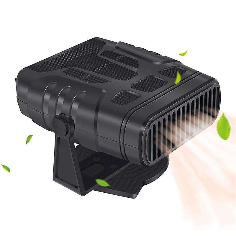 4 In 1 12v 120w Car Heater Electric Cooling Heating Fan Portable Electric Dryer Windshield Defoggin