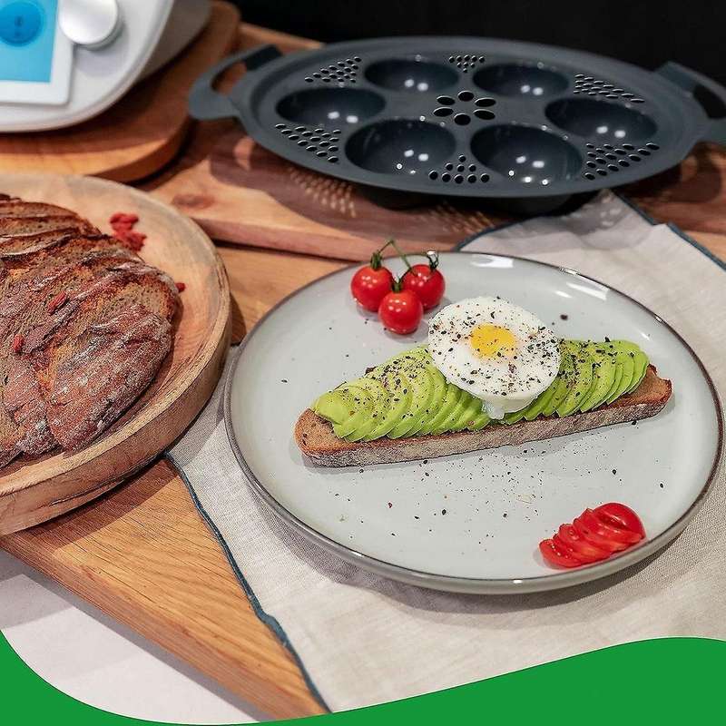 4 In 1 Pastry Steam Egg Mold Boiler Cake Pan Oven Baking Mould Steam Basket for Tm5 Tm6 Kitchen Cook
