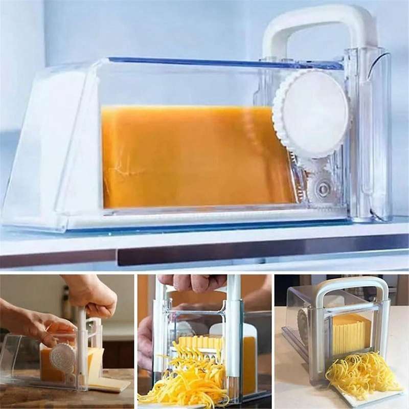 4 in 1 Cheese Cutter, Cheese Slicers for Block Cheese, Cheese Slicer
