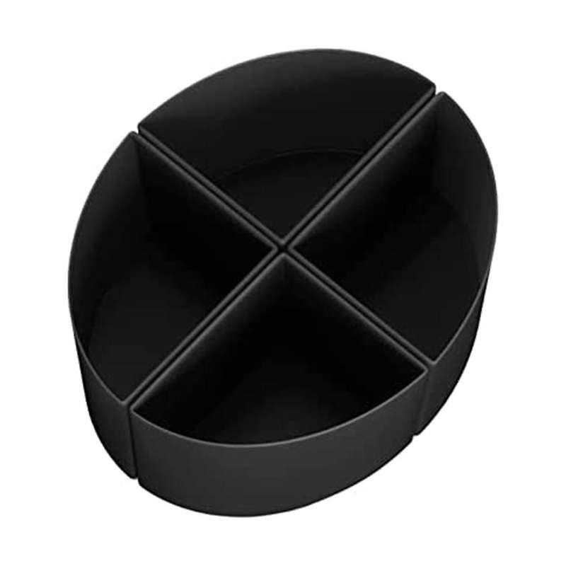 4 In 1 Slow Cooker Divider Liners Fits 6 Qt Crockpots, 4 Grids Silicone Crockpots Divider, Cooking