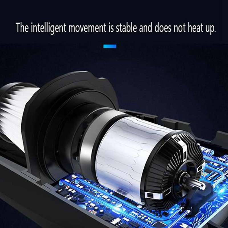 4 in 1 Portable Car Vacuum Cleaner Handheld with Air Compressor LED Light 120W Wet & Dry Vacuum Clea