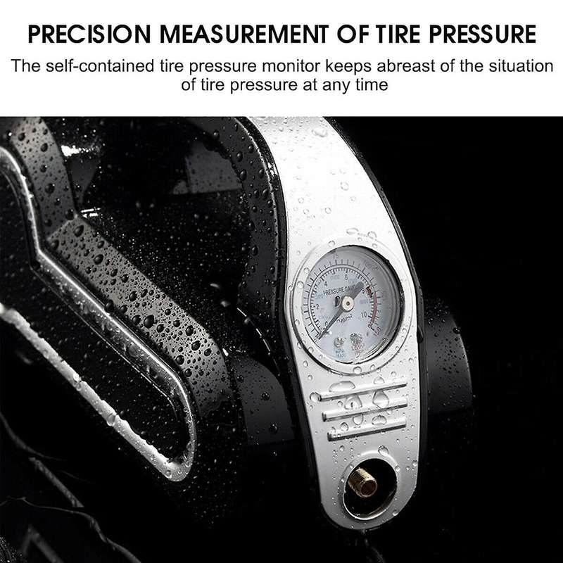 4 in 1 Portable Car Vacuum Cleaner Handheld with Air Compressor LED Light 120W 4000Pa Wet & Dry Vacu