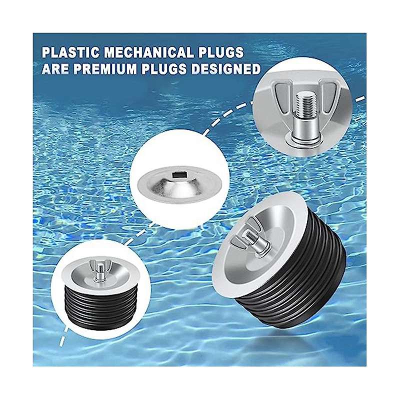 4 Inch Drain Cleaning Cover Utility Expansion Pipe Plug Sewer Pipe Plug Fits Most Pipes Sink Stop St