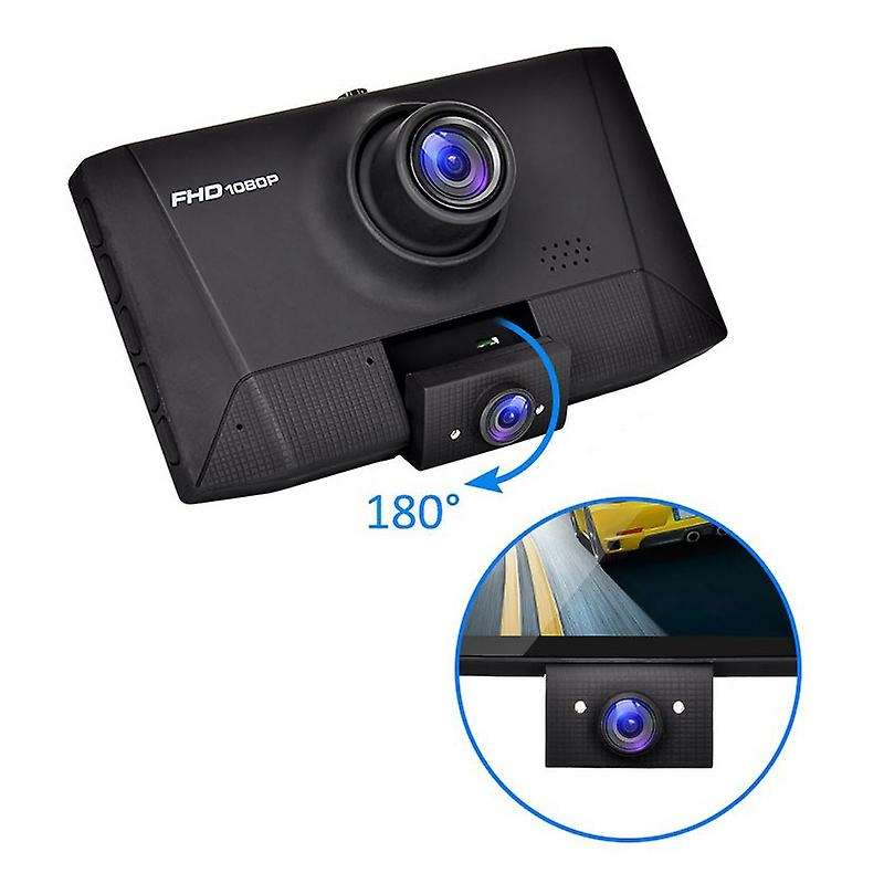 4 inch Car DVR Video Recorder Dash Camera Rear View 1080P HD Loop Recording G-Sensor Night Vision 17