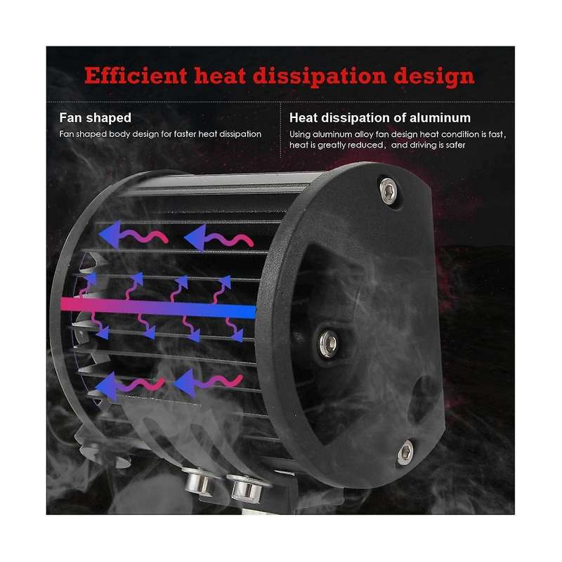 4 Inch Headlight Led Work Light Bar for Truck Pickup 4wd Off Road Atv Suv Auto Utv Accessories (2 P