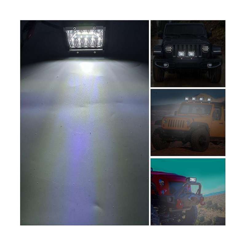 4 Inch Led Combo Work Light Bar Spotlight Off-road Driving Fog Lamp Waterproof for Truck Boat Car S