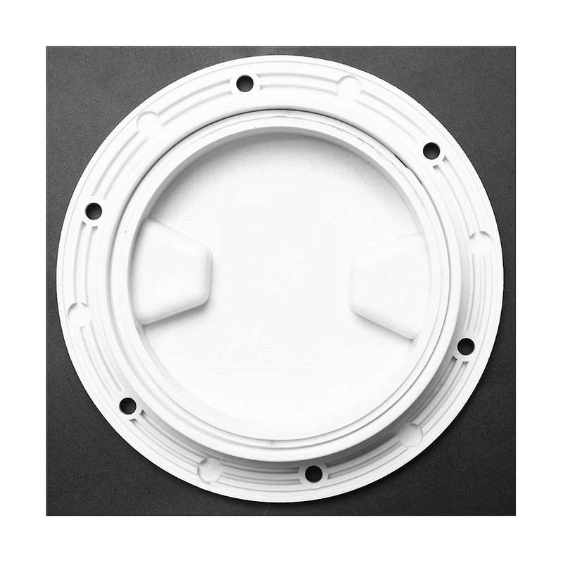 4 Inch Round Tight No Screw Anti- Inspection Deck Plate for Boat Yacht Marine Access Hatch Cover Dec