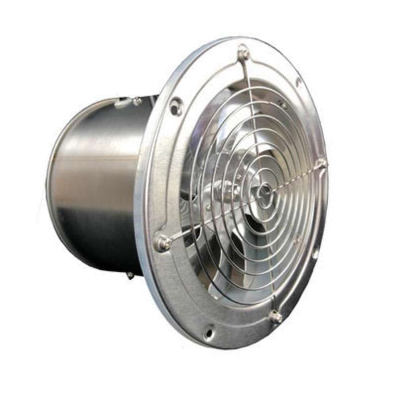 4 Inch Pipe Stainless Steel Exhaust Fan Window Duct Air Ventilation Blower Toilet Kitchen Ventilator