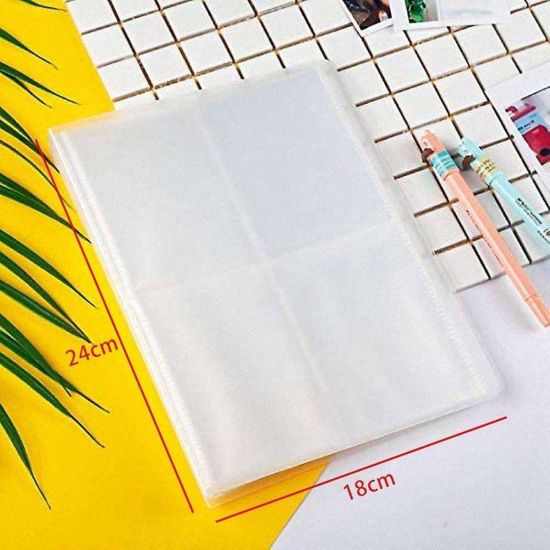 4 Inch Photo Album Pp Surface Transparent 20 Sheets Insert Type Family Growth Book 160 Pocket Photo