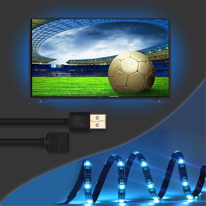 4 Meter LED Light Strip Set 5050RGB Remote Control Bluetooth 5v Colorful Light Strip Set TV Backgrou