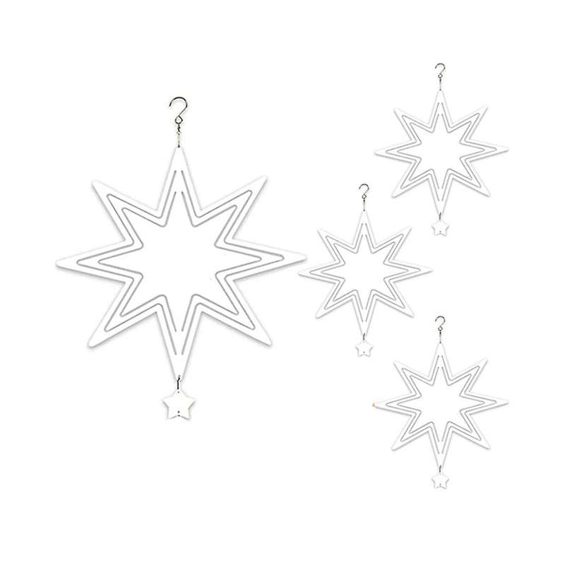 4 Pack 8 Inch Sublimation Wind Spinner Blanks 3d Aluminum Metal Wind Sculpture Kinetic Spinners For