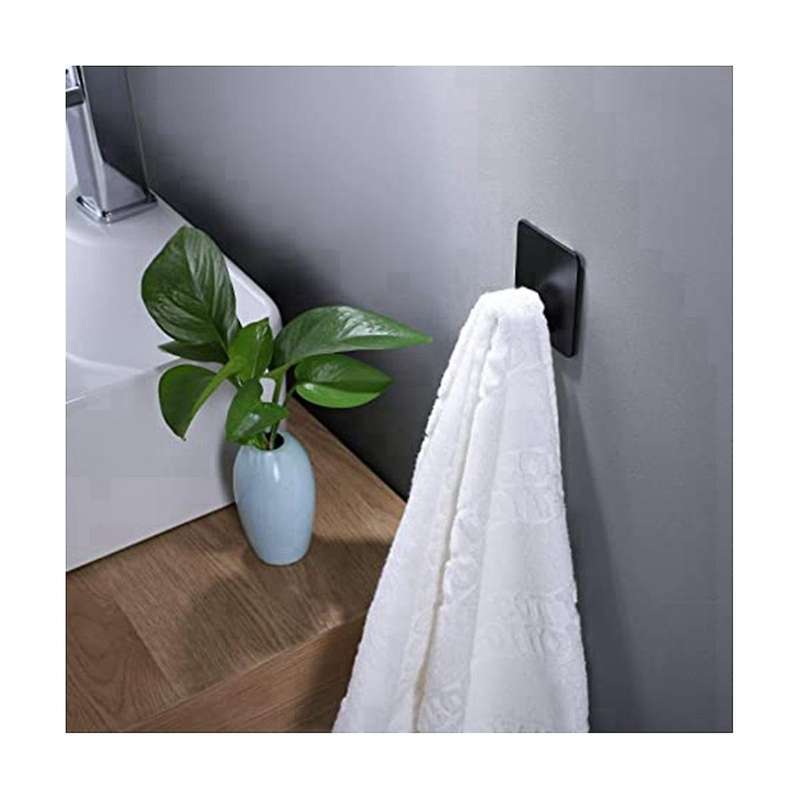 4 Pack Adhesive Hooks Towel Coat Hooks Wall Hooks Stick On Bathroom Or Kitchen