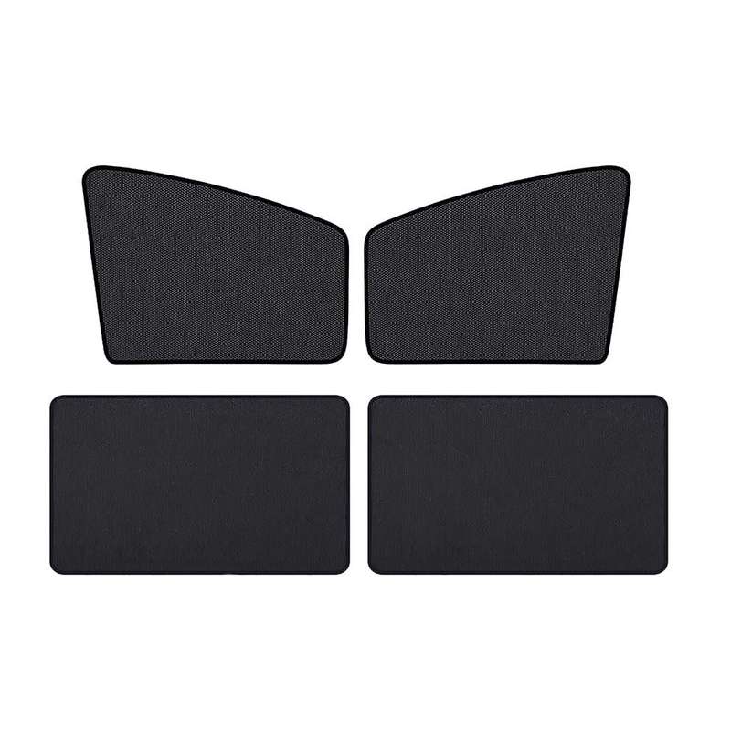 4 Pack Car Window Shades for Side Windows Front and Rear Magnetic Window Screen Baby Window Shade