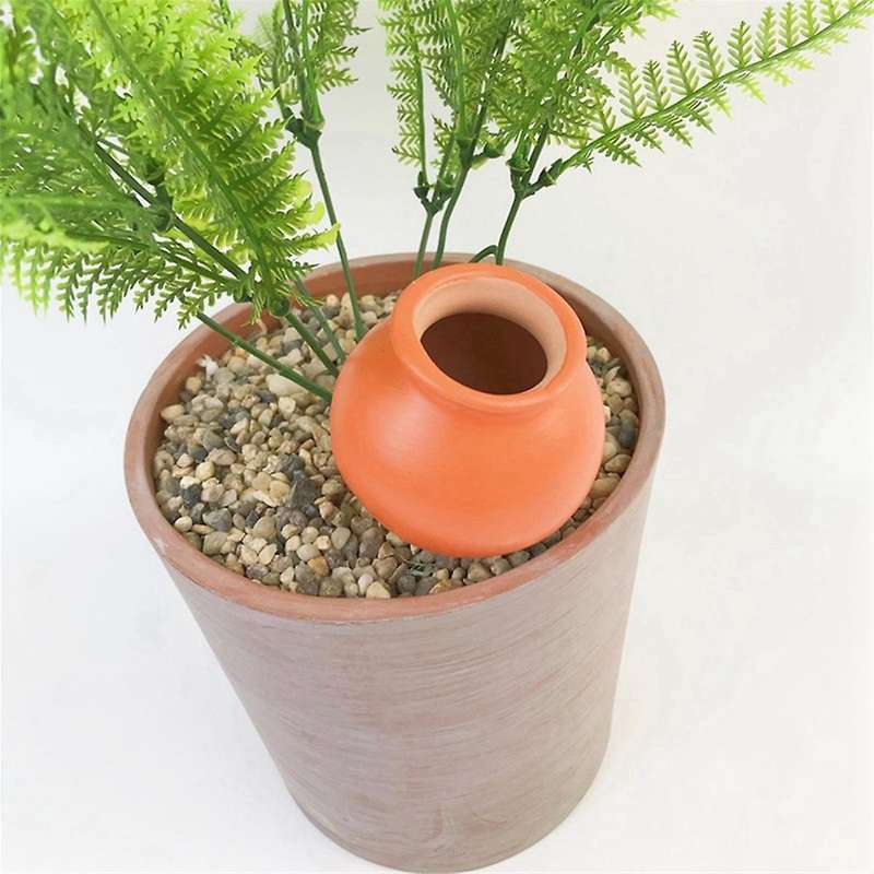 4 Pack Ceramic Automatic Plant Dripper Self-Watering Device for Home Balcony and Garden Multiple Col