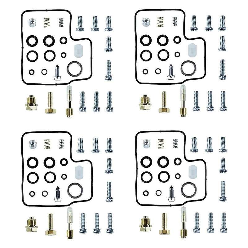 4 Pack Carburetor Rebuild Kits for V45 VF750C 1982-1983 and V45 VF750S 1982-1983 Motocycle