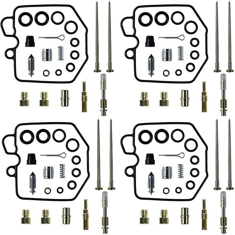 4 Pack Carburetor Rebuild Kits for 80-83 CB750 CB750C CB750K CB750SC 750