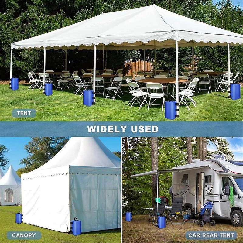 4 Pack Canopy Water Weight Bag, 88 LBS Water Tent Weights Set of 4 Leg Weights for Gazebo, Canopies,