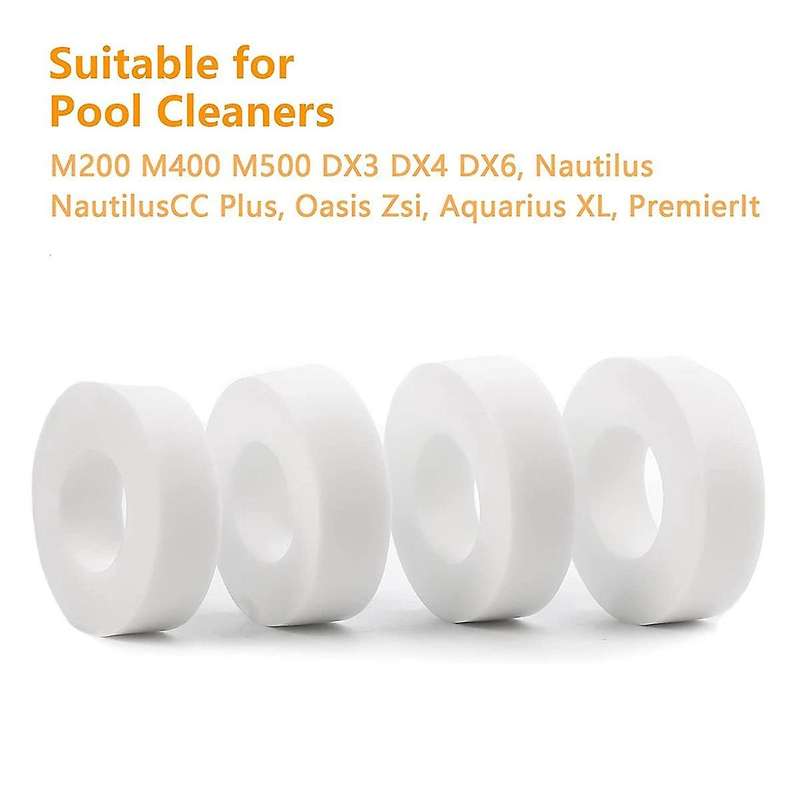 4 Pack Climbing Rings Replacement 6101611-R4 for Dolphin Robotic Pool Cleaners M200 M400 M500
