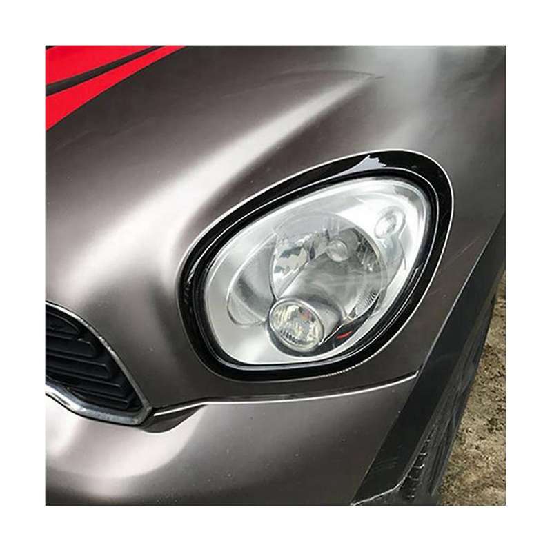 4 Pack for Mini Countryman R60 2011-2016 Front and Rear Headlight Frame Ring Cover Trim Accessories
