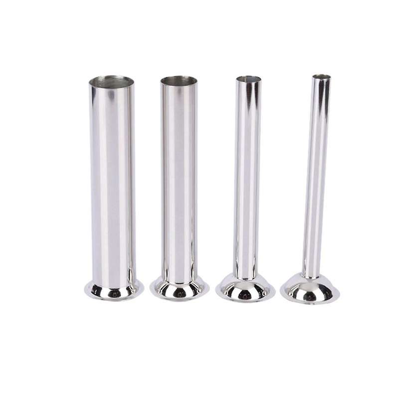 4 Pack Enema Machine Funnel Tubes Manual Enema Tools Enema Hand Push Funnel Sausage Filling Tube