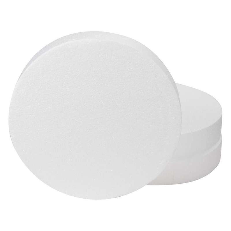 4 Pack Foam Cake Dummy Compatible Decorating and Wedding Display,Sculpture