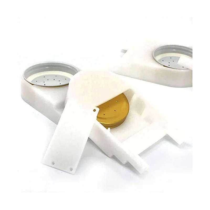 4 Pack Front Bee Entrance Feeders Plastic Feeders for Beekeeping Supplies