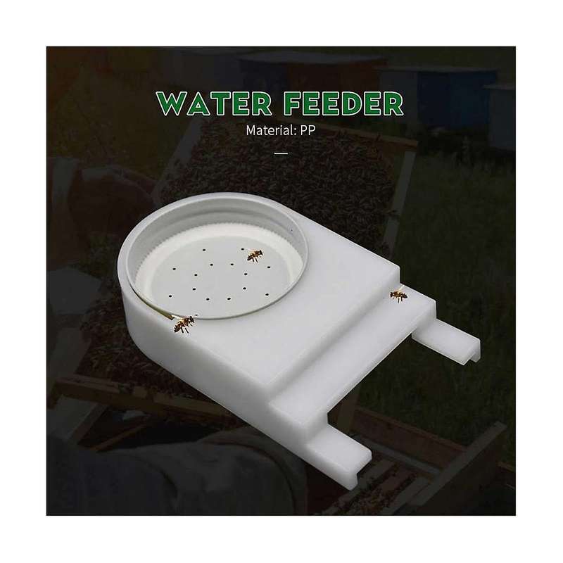4 Pack Front Bee Entrance Feeders Plastic Feeders for Beekeeping Supplies
