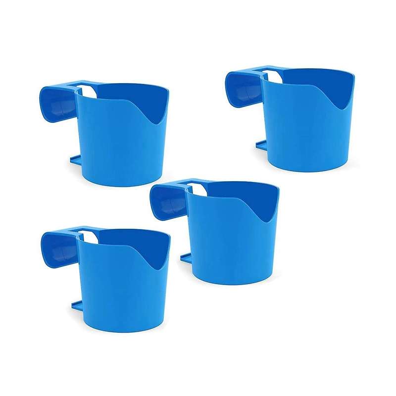 4 Pack Poolside Cup Holder for Above Ground Swimming Pool,pool Cup Holder for Drinks Fit 2 Inch Or