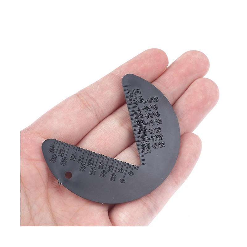4 Pack Screw Thread Measure Gauge Measurement Size Check Gauges Inspection Standard Metric for The