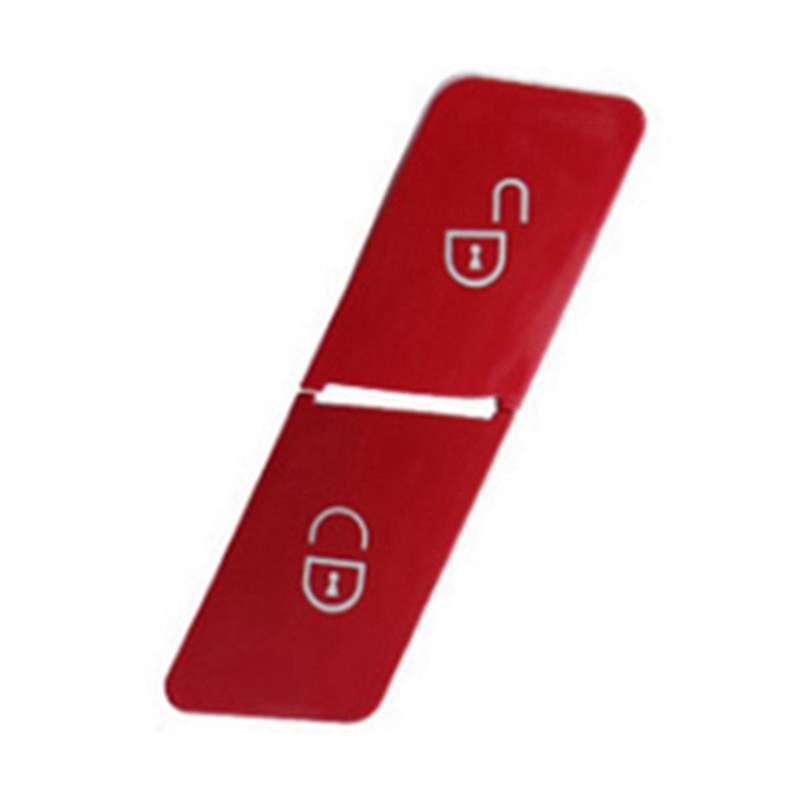 4 Pack Red Car Door Lock Switch Button Door Lock Switch Left and Right for E Class W204 W207 W212