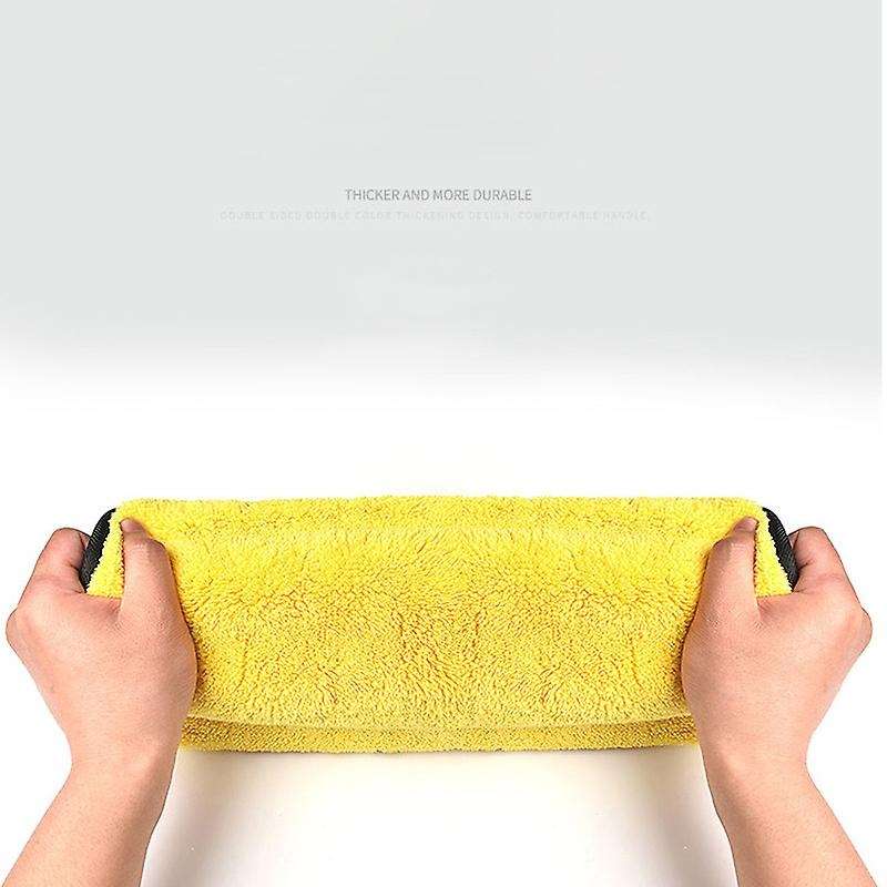4 Pack Premium Ultra Thick Plush Microfiber Towel, Double Layer Super Thick Microfiber Cleaning Clo