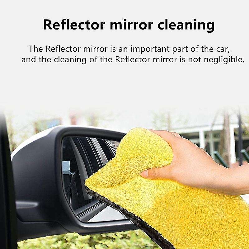 4 Pack Premium Ultra Thick Plush Microfiber Towel, Double Layer Super Thick Microfiber Cleaning Clo